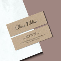 Coola Elegant Kraft Papper handskriftskonsult