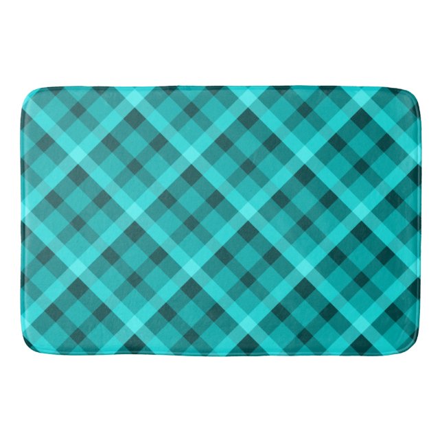 Coola Elegant Turkos Play Large Bath Mat Badrumsmatta (Framsidan)