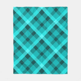 Coola Elegant Turkos Play Medium Fleece Blanket