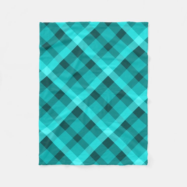 Coola Elegant Turkos Play Small Fleece Blanket (Framsidan)