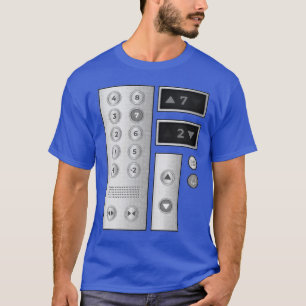 Coola Elevator Buttons Art Manar Women Hiss Hallow T Shirt