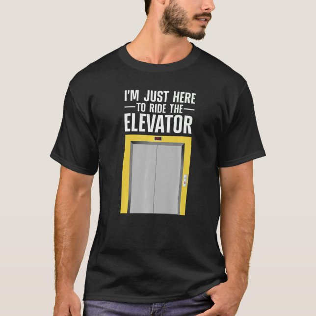 Coola Elevator För manar Women Elevator Inspection T Shirt (Framsida)