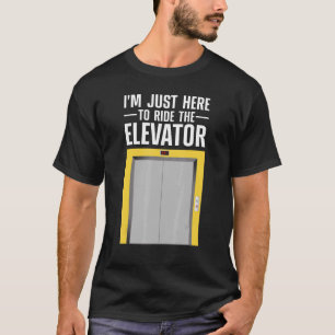 Coola Elevator För manar Women Elevator Inspection T Shirt