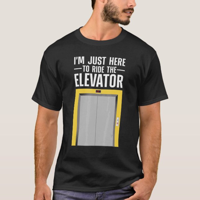 Coola Elevator För manar Women Elevator Inspection T Shirt (Framsida)