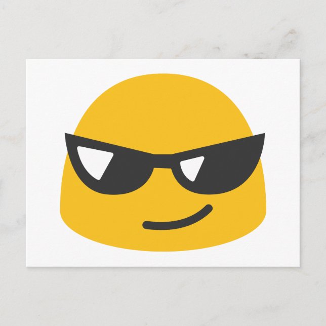 Coola Emoji Vykort (Framsida)