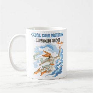 Coola en nation under Gud Kaffemugg
