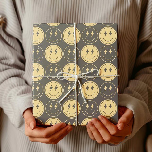 Coola En pojkes första födelsedag kontrollerad ret Presentpapper (Skapare uppladdad)