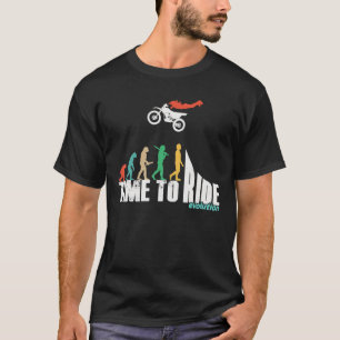 Coola Enduro motorcykel Mx Clothing Time to Ride M T Shirt