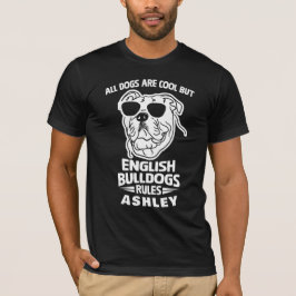 Coola English Bulldog Rule Hund T-Shirt