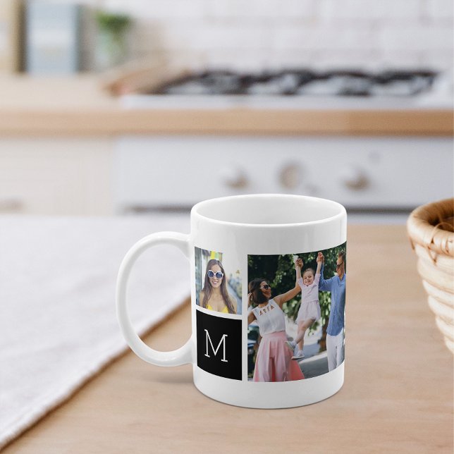 Coola - enkelt fotokollage & monogram kaffemugg (Skapare uppladdad)