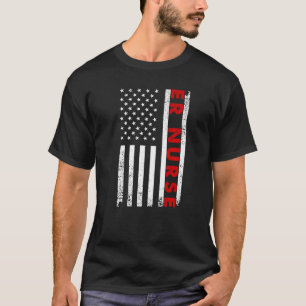 Coola ER Sjuksköterska För manar Akutet Kvinnor på T Shirt