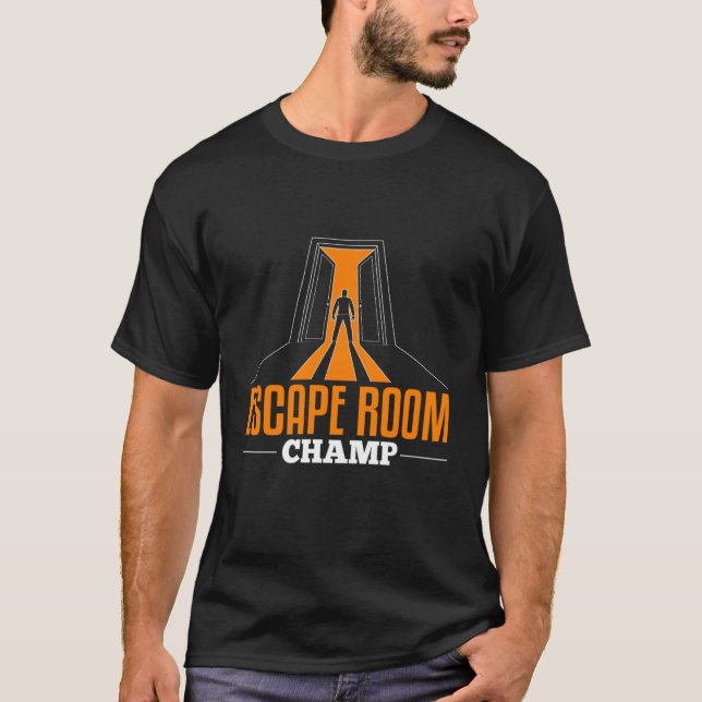 Coola Escape Rumssolver - uppspelning T Shirt (Framsida)
