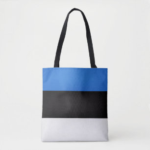 Coola Estland Flagga Mode Tygkasse