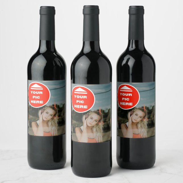 Coola! Etiketter vin Flaska - Personlig (Flaskor)