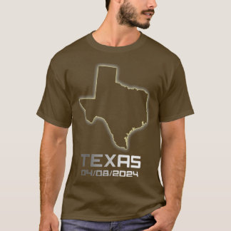 Coola exas America Astronomy otal Solar Ecli T Shirt