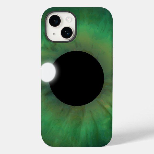Coola eyePhone Grönt Öga Iris Eyeball Tuff (Baksida)