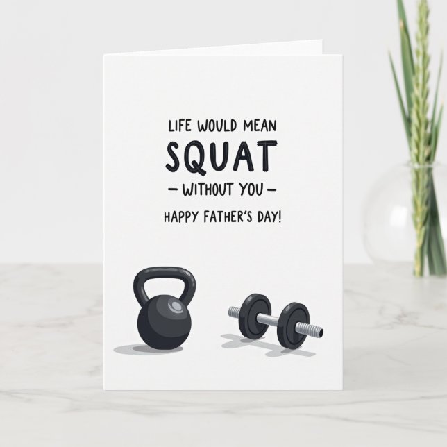 Coola fadersdags-kettlebell-kort kort (Framsida)