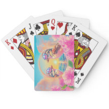 Coola Fåglar med solglasögon vid solnedgång