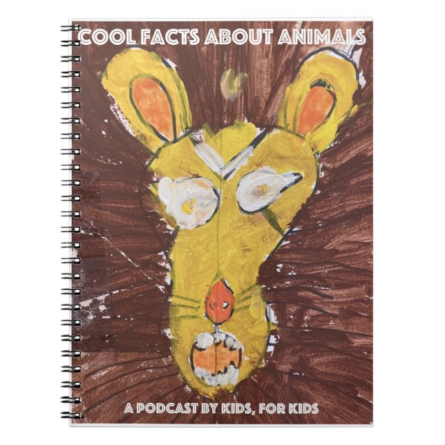 Coola - fakta om djur i mun anteckningsbok (Framsidan)