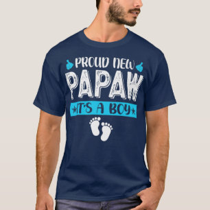 Coola Familj är stolt över ny papaw. Det är en Gen T Shirt
