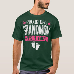 Coola Familj Proud New Grandmamma Det är en Gender T Shirt