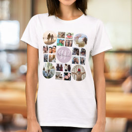 Coola Family Reunion 20 Photo Collage T Shirt