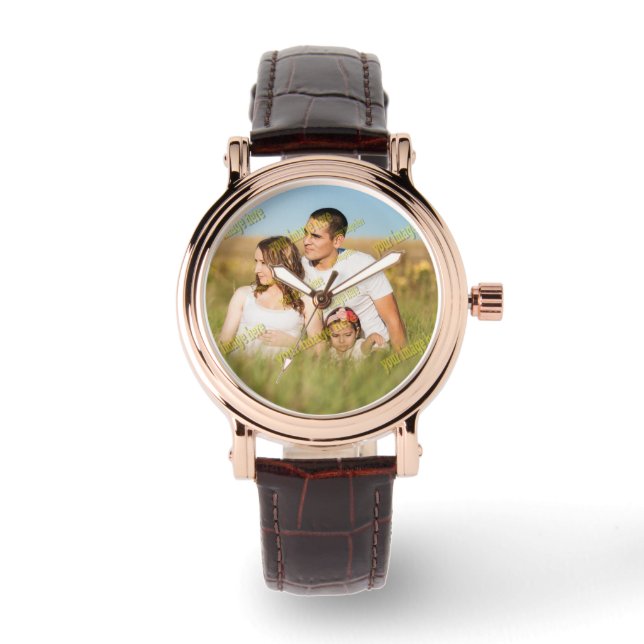 Coola Family Snyggt Fab Photo Collage Armbandsur (Framsida)