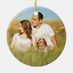 Coola Family Snyggt Fab Photo Collage Julgransprydnad Keramik