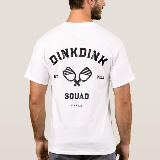 COOLA FAMILY SQUAD PICKLEBALL FARS DAG T SHIRT (Baksida)