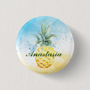 Coola, Fantastisk, ananas vit namn Knapp