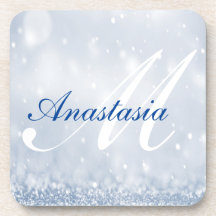 Coola, Fantastisk, Blå Glitter Namn