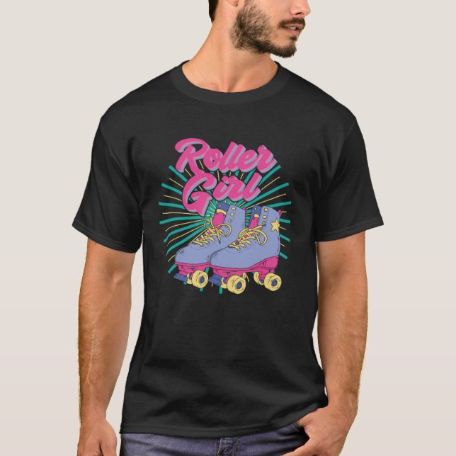 Coola Fantastisk Roller Shoes T Shirt (Framsida)