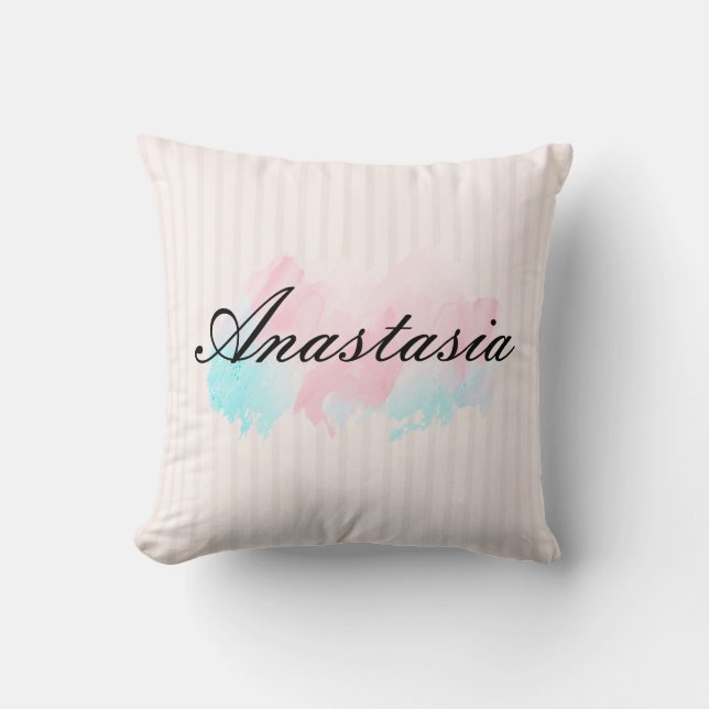 Coola, Fantastisk, Rosa Sparkly Kudde (Framsida)