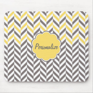 Coola fantastisk trendig herringbone zigzag mönste musmatta