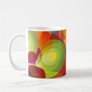 Coola Fantasy Bubbles and Circles Kaffemugg