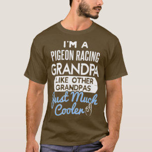 Coola Far Design Pigeon Tävla Grandpa 2 T Shirt