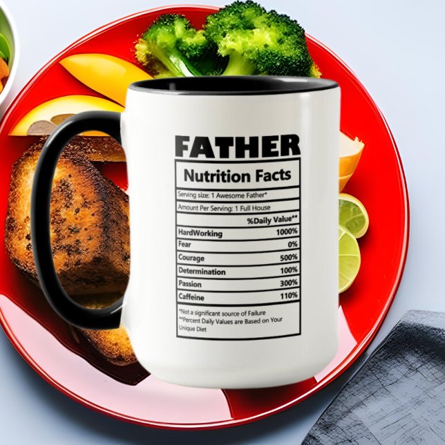 coola Far roligt fakta Mugg (Skapare uppladdad)