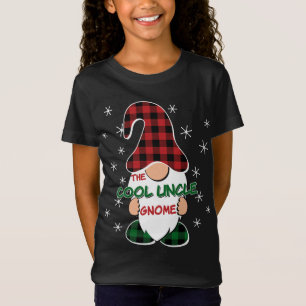 Coola farbror Gnome Buffalo Play Matching jul T Shirt