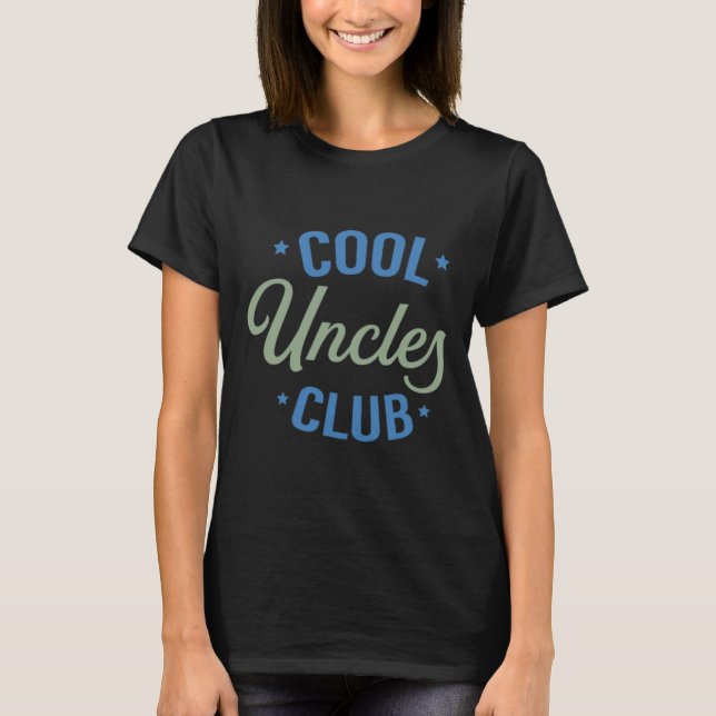 Coola Farbrors Klubben Bästa Farbror Någon Ganska  T Shirt (Framsida)