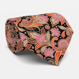 coola färg paisley-halsen i mönster slips