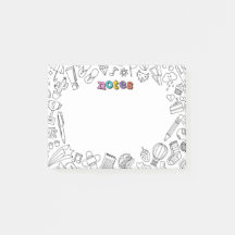 Coola Färga PostIT-anteckningar