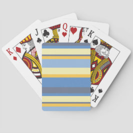 Coola färgglada horisontella ränder casinokort