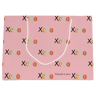 Coola Färgglada "XOXO" Hjärtan Alla Hjärtans Dag