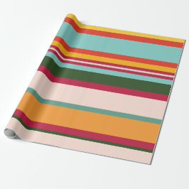 Coola, färglös och Roligt Rand Mönster Presentpapper