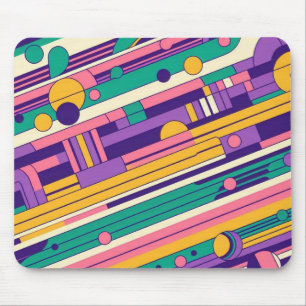 Coola, färgstark 80s/90s, designad musmatta