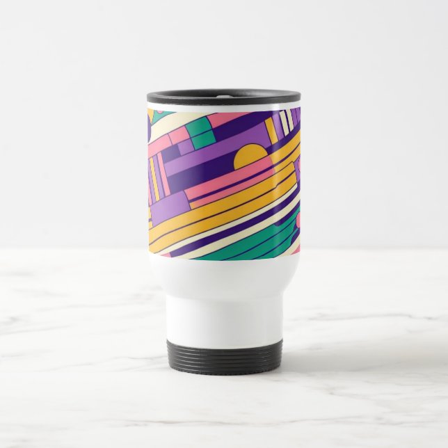 Coola, färgstark 80s/90s, designad resemugg (Center)