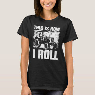 Coola Farming Tractor Art För manar Women Tractor T Shirt