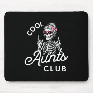 Coola Faster Klubben Roligt Skelett Familj Barn Kv Musmatta
