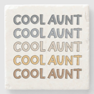 Coola Faster Moderna och söta presenter till Aunti Stenunderlägg