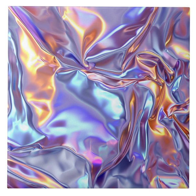 Coola faux foil mönster kakelplatta (Framsidan)